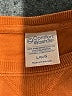 Comfort Wash Graphic Orange Sweatshirt Size L - photo 7