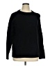 DKNY 100% Acrylic Solid Black Pullover Sweater Size XL - photo 1