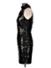 Assorted Brands 100% Polyester Silver Cocktail Dress Size 10 - photo 5