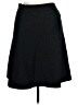 Merona Solid Black Casual Skirt Size 14 - photo 2
