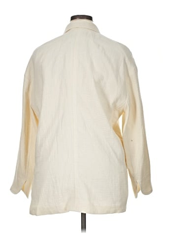 Madewell Cotton-Linen Relaxed Larsen Blazer (view 2)