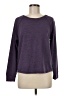 Live Love Lounge by Karen Neuberger Purple Pullover Sweater Size M - photo 1