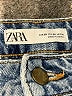 Zara Blue Denim Shorts Size 6 - photo 3