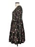 Hot Topic Floral Black Casual Dress Size S - photo 5