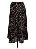 Basic Editions 100% Polyester Floral Black Casual Skirt Size L - photo 1