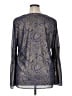 MICHAEL Michael Kors 100% Polyester Blue Long Sleeve Blouse Size XL - photo 2