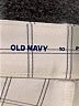 Old Navy Plaid White Casual Pants Size 10 - photo 7