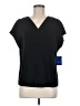 Apt. 9 Black Short Sleeve Top Size M - photo 1