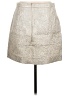 J.Crew Metallic Silver Formal Skirt Size 10 - photo 2