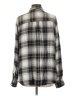 Lucky Brand Plaid Silver Long Sleeve Button-Down Shirt Size L - photo 2