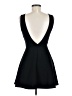 Unbranded Solid Black Cocktail Dress Size M (estimated) - photo 2