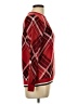 Charter Club Plaid Red Pullover Sweater Size L (petite) - photo 4