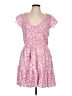 Universal Thread Paisley Pink Casual Dress Size L - photo 1