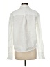 Another Tomorrow Ivory Long Sleeve Button-Down Shirt Size M - photo 2