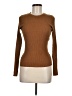 Enza Costa 100% Cotton Brown Pullover Sweater Size Med (2) - photo 1