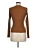 Enza Costa 100% Cotton Brown Pullover Sweater Size Med (2) - photo 2