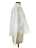 Another Tomorrow Ivory Long Sleeve Button-Down Shirt Size M - photo 4