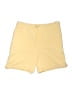Tommy Jeans 100% Cotton Solid Yellow Shorts Size XXL - photo 1
