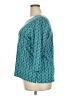 L.L.Bean 100% Supima Cotton Teal 3/4 Sleeve Blouse Size 2X - photo 5