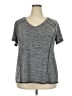LIVI Tweed Gray Active T-Shirt Size 18 - photo 1
