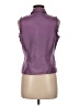 ICE Purple Sleeveless Button-Down Shirt Size M - photo 2