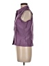 ICE Purple Sleeveless Button-Down Shirt Size M - photo 5