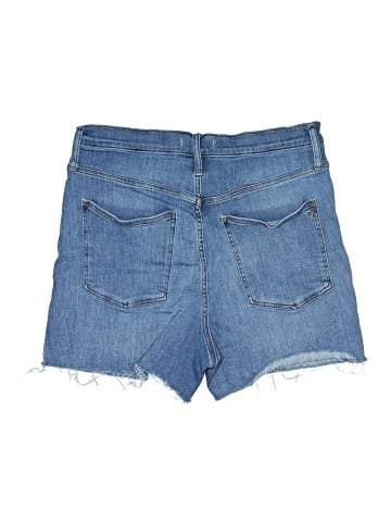 Madewell Roadtripper Jean Shorts in Pollard Wash: Button-Front Edition (view 2)