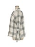 Lane Bryant Checkered-gingham Gray 3/4 Sleeve Blouse Size 18 - photo 5