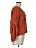 Universal Thread 100% Rayon Orange Long Sleeve Blouse Size L - photo 4