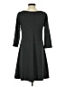 Annalee + Hope Solid Gray Casual Dress Size S - photo 2