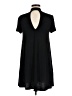 Soprano Solid Black Casual Dress Size M - photo 2
