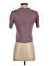 Max Mara 100% Silk Purple Silk Cardigan Size 4 - photo 2