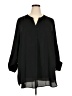 Pleione 100% Polyester Black 3/4 Sleeve Blouse Size 3X - photo 1
