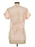 Reiss Tan Short Sleeve Top Size L - photo 2