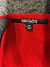 Briggs 100% Polyester Red 3/4 Sleeve Top Size 2X - photo 7