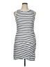 BTFBM Stripes White Casual Dress Size XL - photo 1