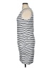 BTFBM Stripes White Casual Dress Size XL - photo 5