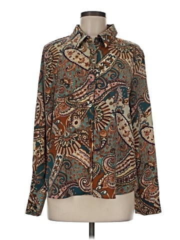 Current Air Long Sleeve Blouse (view 1)