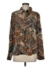 Current Air Paisley Brown Long Sleeve Blouse Size M - photo 1