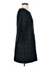 Gap Outlet Plaid Teal Casual Dress Size 2 - photo 4