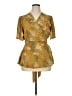 Ann Taylor LOFT 100% Polyester Gold Kimono Size 16 - photo 1