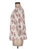 Ana & Rose 100% Polyester Hearts Ivory 3/4 Sleeve Blouse Size M - photo 5