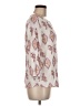 Ana & Rose 100% Polyester Hearts Ivory 3/4 Sleeve Blouse Size M - photo 4