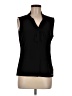 Tahari Black Sleeveless Blouse Size M - photo 1