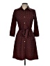Julie Brown Burgundy Casual Dress Size L - photo 1