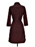 Julie Brown Burgundy Casual Dress Size L - photo 2