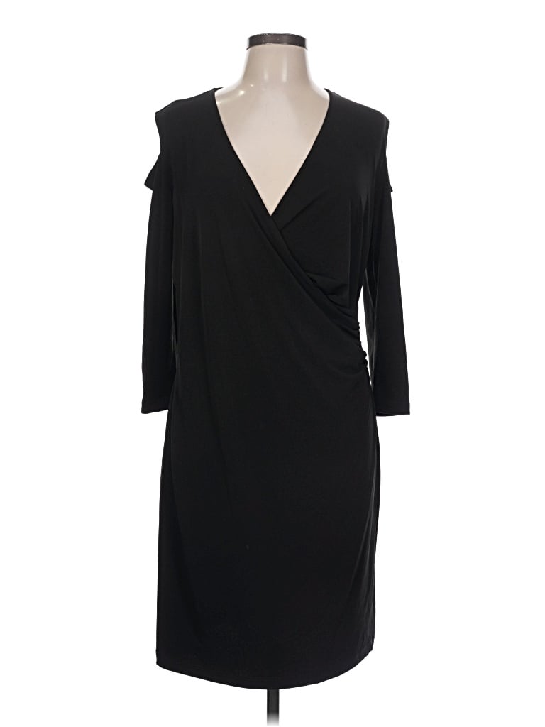Pre-owned Clara Sun Woo Cocktail Dress In Black