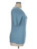 Torrid Blue Short Sleeve Henley Size 1X Plus (1) - photo 4