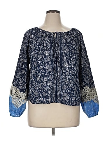 Ann Taylor LOFT 3/4 Sleeve Blouse (view 1)