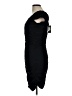 Planet Gold Solid Black Cocktail Dress Size L - photo 5